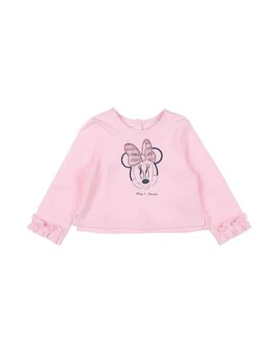 Monnalisa Babies'  Toddler Girl Sweatshirt Pink Size 3 Cotton