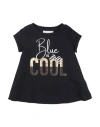Monnalisa Babies'  Toddler Girl T-shirt Black Size 7 Cotton