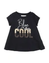 Monnalisa Toddler Girl T-shirt Black Size 7 Cotton In Black