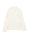 Monnalisa Toddler Girl T-shirt Cream Size 7 Viscose, Elastane In White