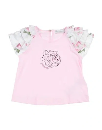 Monnalisa Babies'  Toddler Girl T-shirt Pink Size 3 Cotton