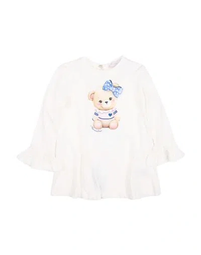 Monnalisa Babies'  Toddler Girl T-shirt White Size 3 Cotton