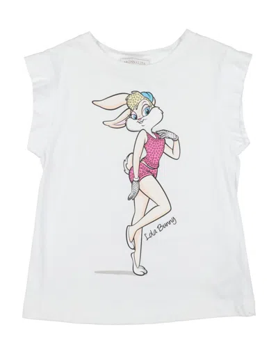 Monnalisa Babies'  T-shirts In White