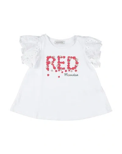 Monnalisa Babies'  Toddler Girl T-shirt White Size 6 Cotton