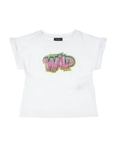 Monnalisa Babies'  Toddler Girl T-shirt White Size 6 Cotton