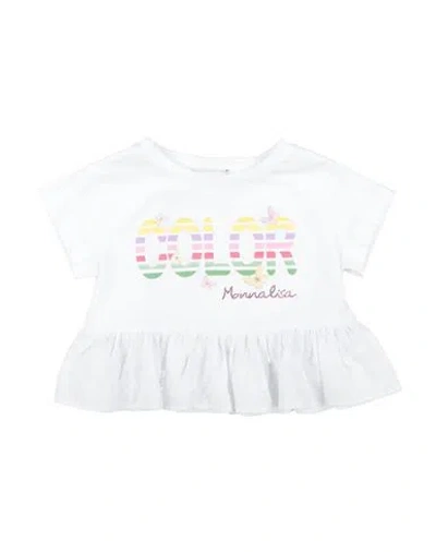 Monnalisa Babies'  Toddler Girl T-shirt White Size 6 Cotton