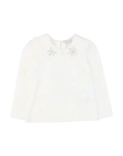 Monnalisa Babies'  Toddler Girl T-shirt White Size 6 Cotton, Elastane