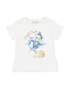 Monnalisa Toddler Girl T-shirt White Size 7 Cotton In White