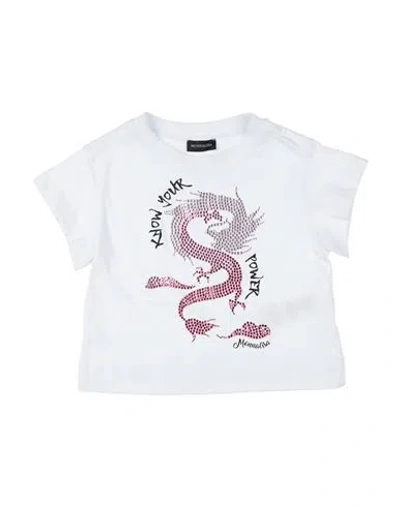 Monnalisa Babies'  Toddler Girl T-shirt White Size 7 Cotton