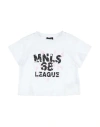 Monnalisa Toddler Girl T-shirt White Size 7 Cotton In White