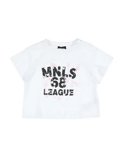 Monnalisa Babies'  Toddler Girl T-shirt White Size 7 Cotton