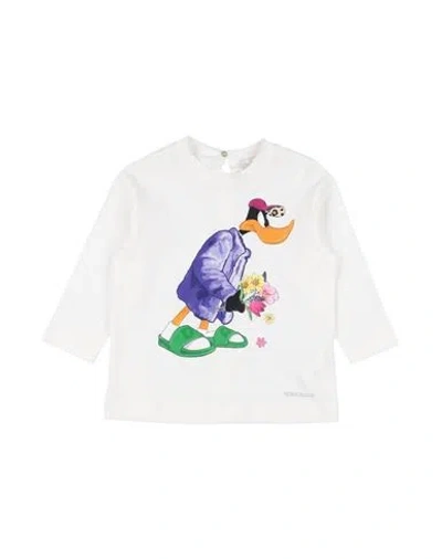 Monnalisa Babies'  Toddler Girl T-shirt White Size 7 Cotton