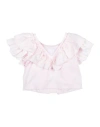 Monnalisa Babies'  Toddler Girl Top Light Pink Size 3 Cotton, Elastane