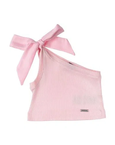 Monnalisa Babies'  Toddler Girl Top Pink Size 4 Viscose, Elastane