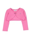 Monnalisa Toddler Girl Wrap Cardigans Fuchsia Size 3 Viscose, Elastane In Pink