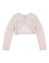 Monnalisa Babies'  Toddler Girl Wrap Cardigans Light Pink Size 3 Wool, Viscose, Polyamide, Metallic Fiber, Ca