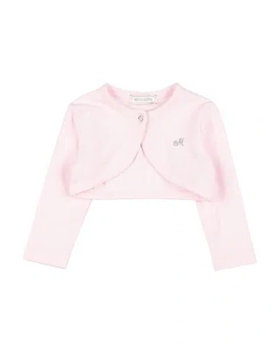 Monnalisa Babies'  Toddler Girl Wrap Cardigans Pink Size 3 Viscose, Elastane