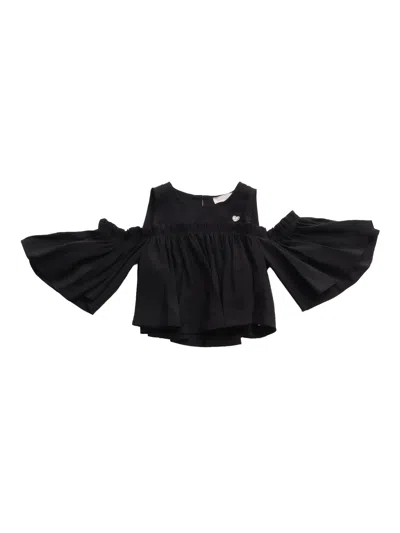 Monnalisa Kids' Top In Black