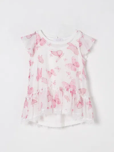 MONNALISA TOP MONNALISA KIDS COLOR WHITE,G51889001