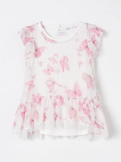 MONNALISA TOP MONNALISA KIDS COLOR YELLOW CREAM,G51889090