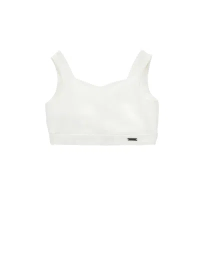 Monnalisa Babies'   Top Under Jacket In White