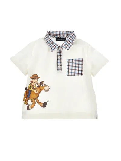 Monnalisa Babies' Toy Story  Polo Shirt In Neutral
