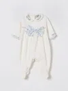 Monnalisa Babies' Tracksuit  Kids Color Yellow Cream In White