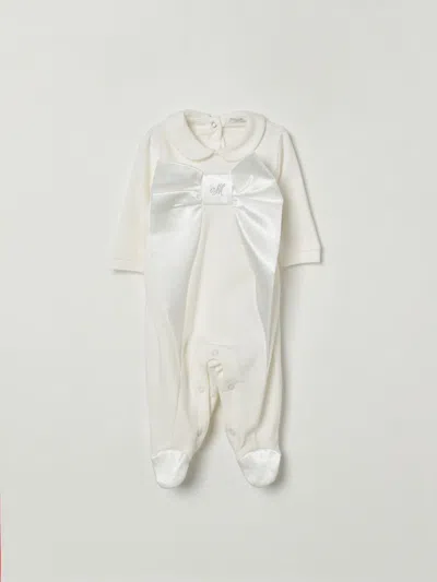 Monnalisa Babies' Tracksuits  Kids Color Yellow Cream In White