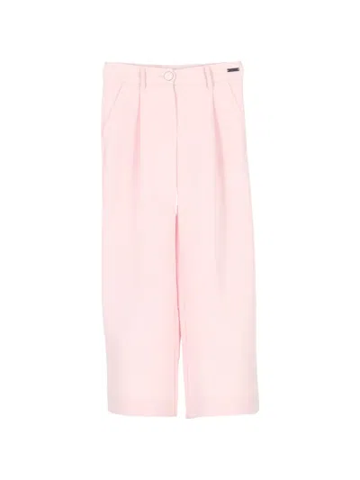 Monnalisa Kids'  Trousers In Pink