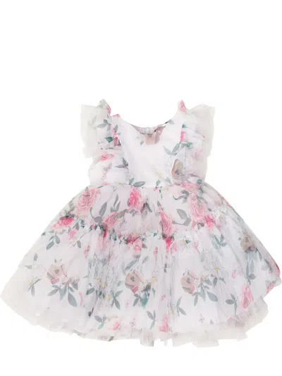 Monnalisa Babies' Tulle Dress In Fantasia