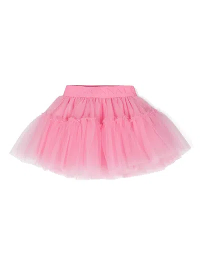 Monnalisa Babies' Tulle Skirt In Pink