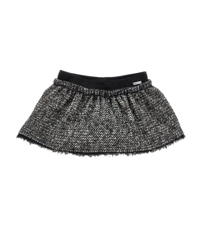MONNALISA TWEED MINI SKIRT
