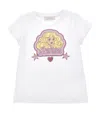 Monnalisa X Barbie Cotton-blend Jersey T-shirt In White