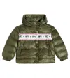 Monnalisa X Chiara Ferragni Printed Jacket In Green