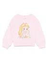 Monnalisa X Disney T-shirt Mit Alice-print In Rosa