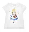 Monnalisa X Disney T-shirt Mit Grafischem Print In White