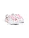 Monnalisa Bambi-ledersneaker In White