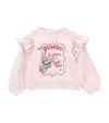 Monnalisa Whimsical Sweatshirt With Dumbo In Multi