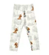 Monnalisa Printed Cotton-blend Leggings
