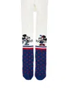 Monnalisa X Disney Mickey Mouse Heart-patterned Tights In White