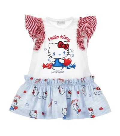 Monnalisa Kids' Kleid  Kinder Farbe Weiss In White
