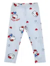 Monnalisa X Hello Kitty Striped-pattern Trousers In Multi