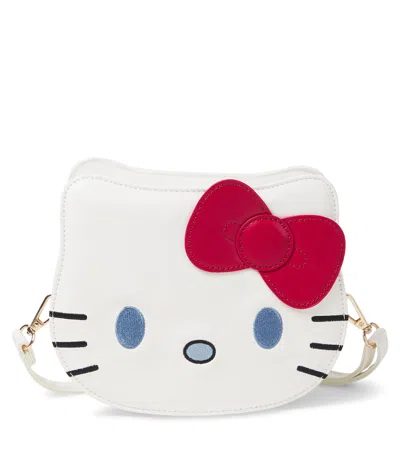 Monnalisa Kids' X Hello Kitty托特包 In White