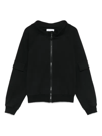 MONNALISA ZIP-UP SWEATSHIRT