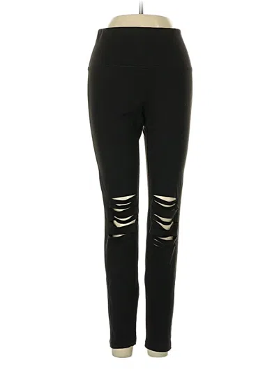 Pre-owned Mono B Active Pants In Black