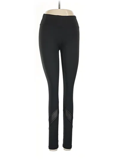 Pre-owned Mono B Active Pants In Black