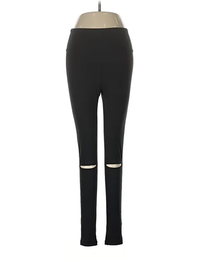 Pre-owned Mono B Active Pants In Black