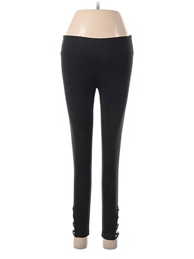 Pre-owned Mono B Active Pants In Black