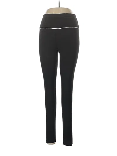 Pre-owned Mono B Active Pants In Black