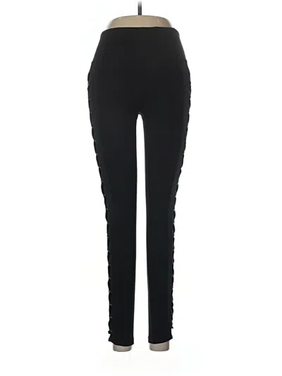 Pre-owned Mono B Active Pants In Black